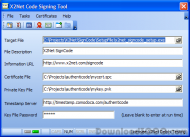 X2Net SignCode screenshot